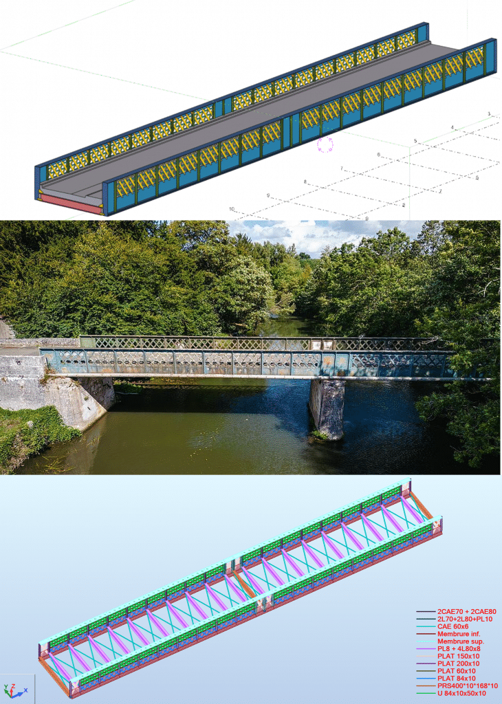 Pont Napoléon à SAVIGNE – France